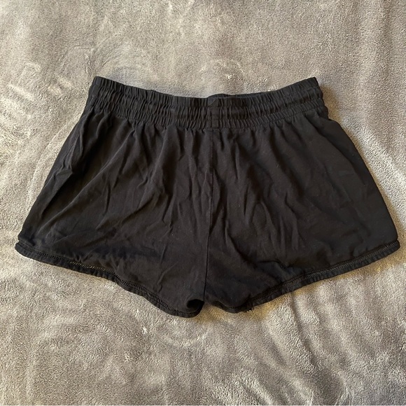 H&M Black Soft Drawstring Shorts size S - Picture 2 of 5